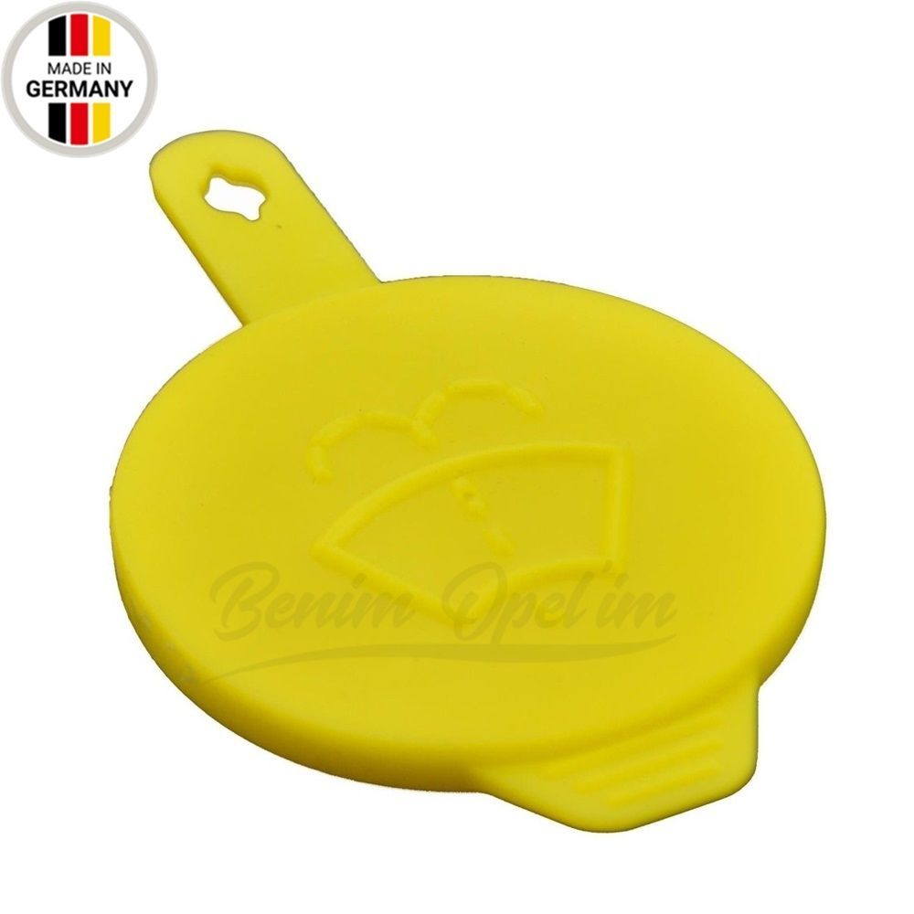 Product Code : 1450591E - Glass Water Sprinkler Tank Cover Yellow Opel Vectra A, Astra F, Calibra, Corsa A B C, Tigra A B 1st Class Quality 1450591