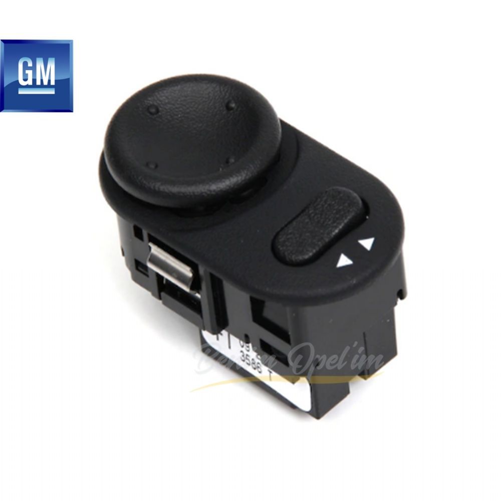 Electric Outside Rear View Mirror Adjustment Control Opel Astra G, Vectra B, Zafira A GM Original 6240487 - 9226863