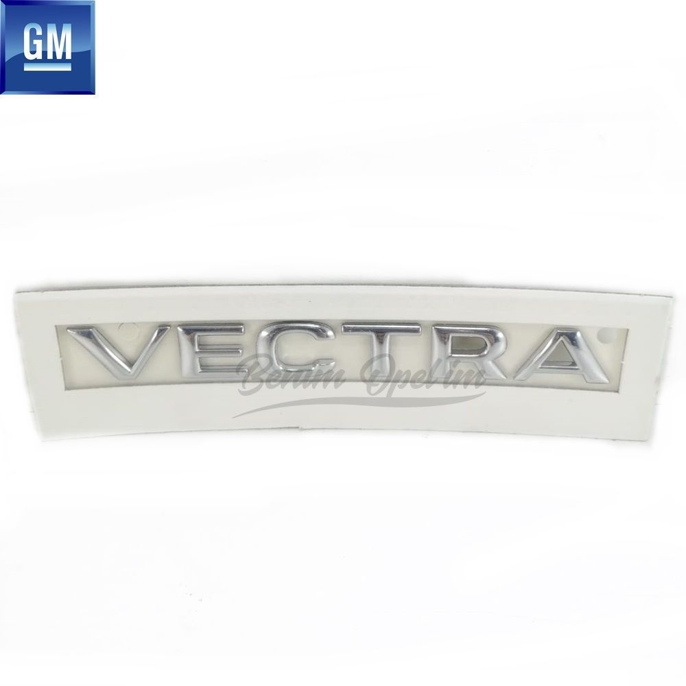 Opel Vectra B Vectra Lettering Chrome GM Genuine 5177073 - 90540425