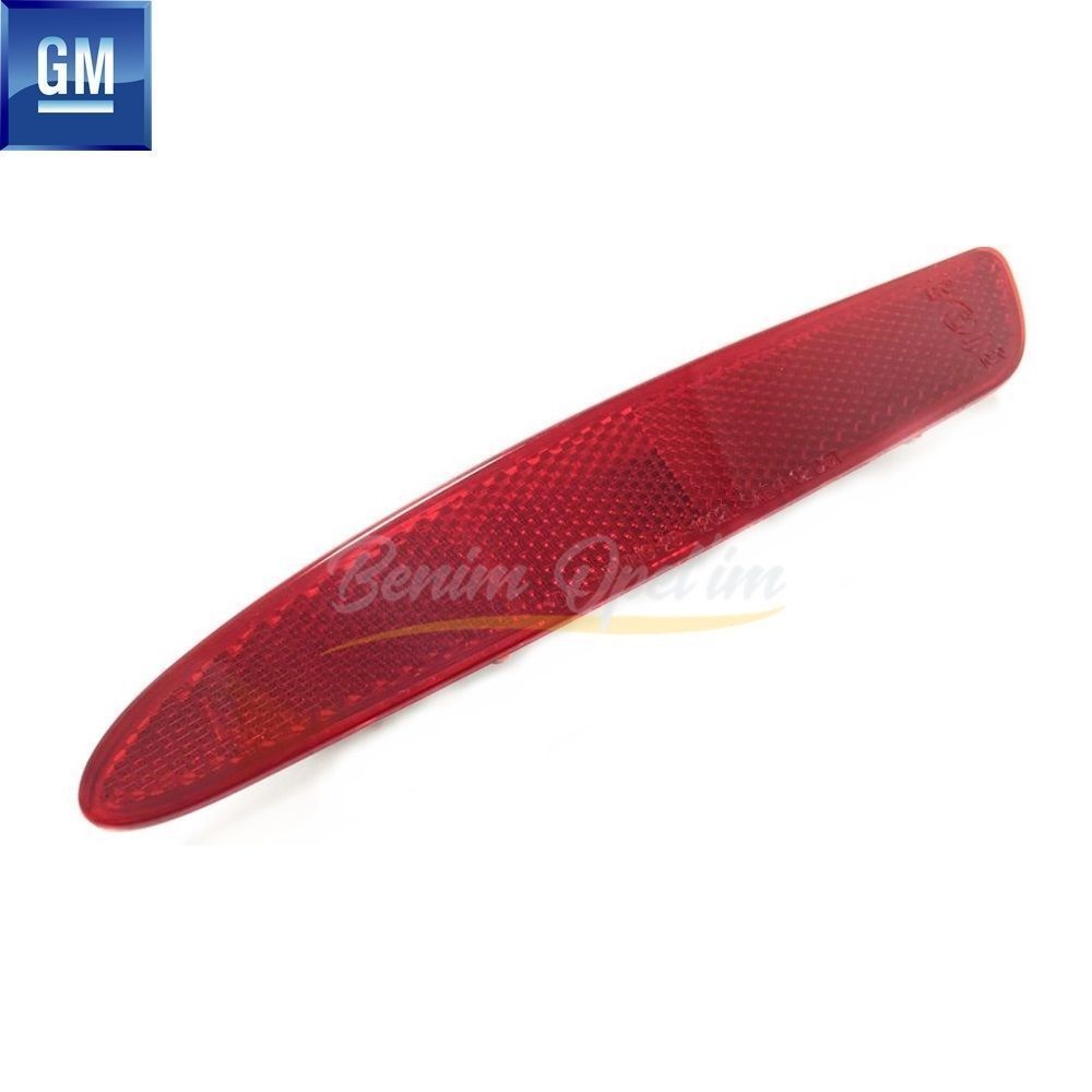 Chevrolet Lacetti HB Right Rear Bumper Reflector Red GM Genuine 96551203 - 42438018