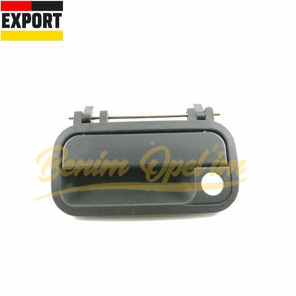 Perforated Left Front Door Exterior Opening Handle Black Opel Astra F, Corsa B, Tigra A, Calibra 1st Class Quality 138038