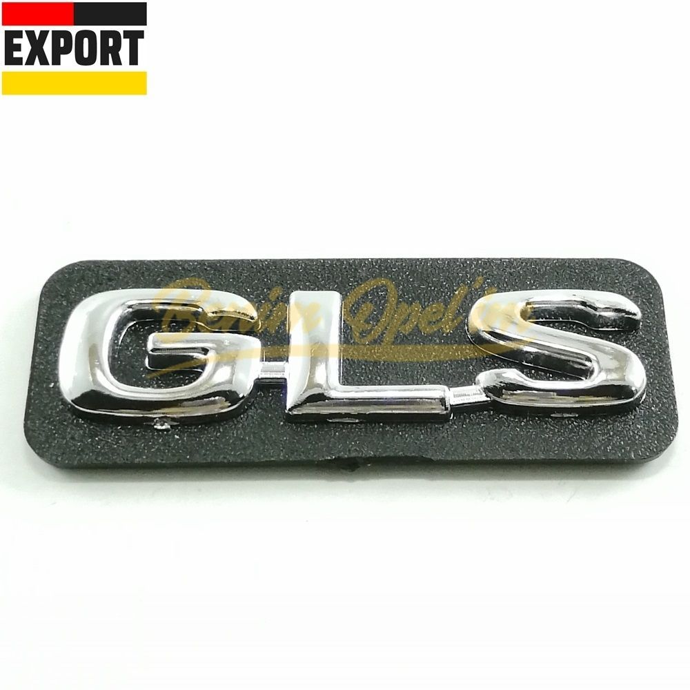 Product Code : 172775E - Opel Vectra B Front Door Moulding GLS Lettering Black Chrome 1st Class Quality 172775