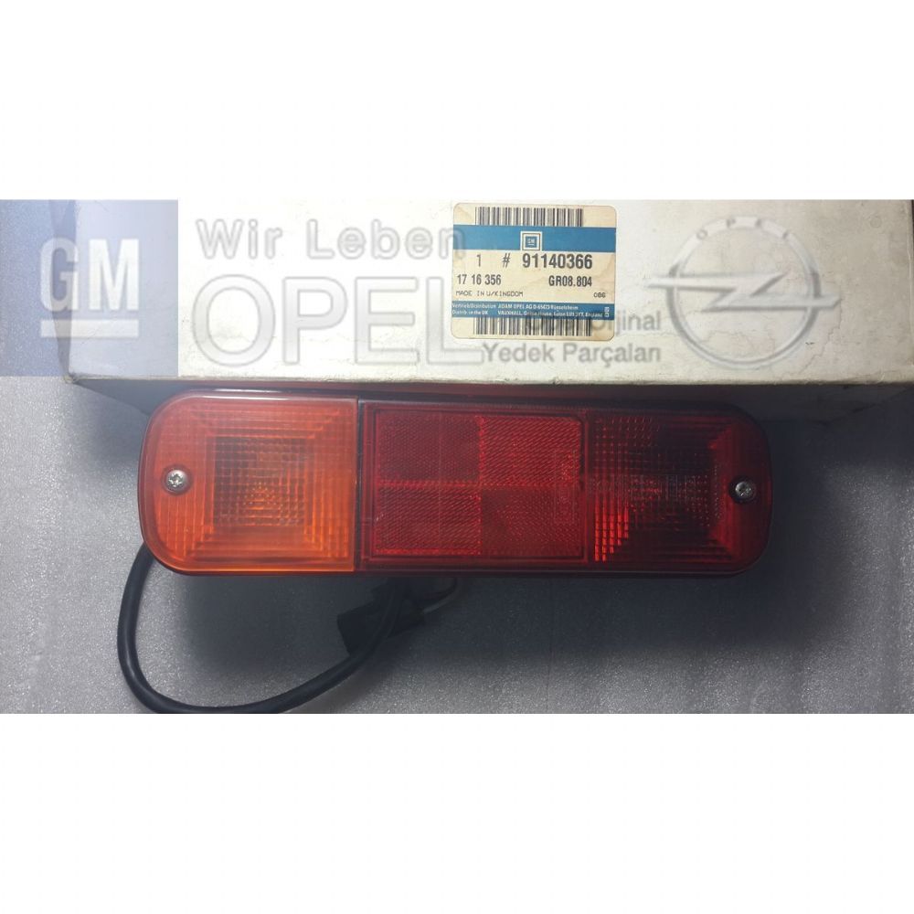 Product Code : 91140366 - Opel Frontera A Rear Bumper Lamp Frontera A (2 Door) GM Genuine 91140366