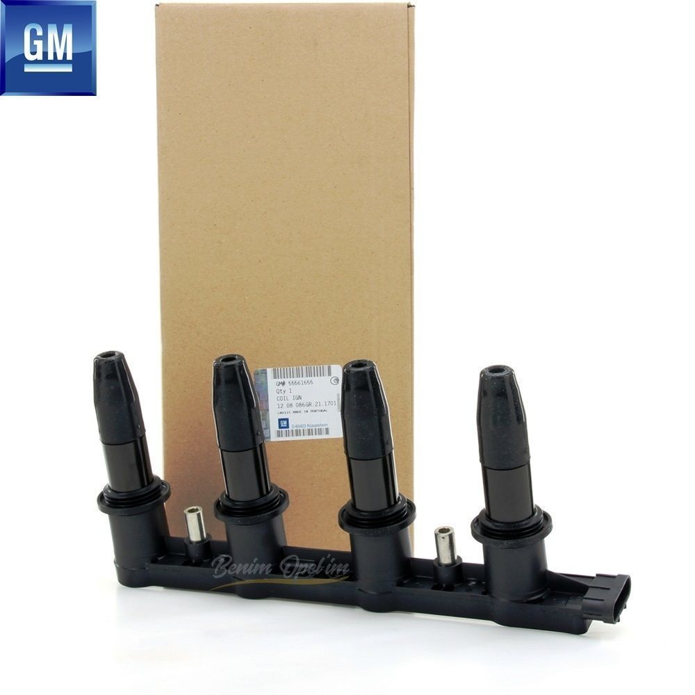 Ignition Coil 1.6/1.8 (A1.6XER A18XER A1.6LET) Chevrolet Aveo T300, Opel Astra J, Corsa E, Insignia A, Mokka, Zafira C GM Genuine 1208086 - 55561655