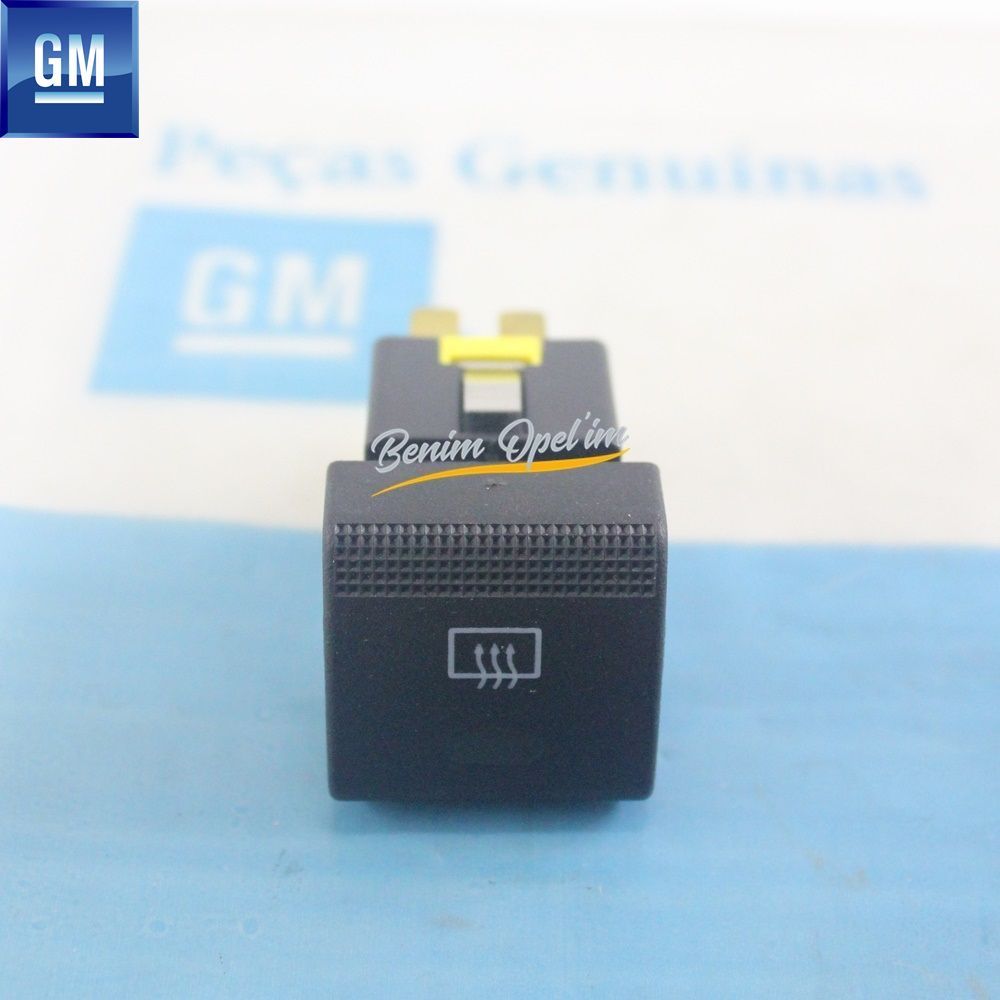 Product Code : 1239068 - Opel Vectra B Rear Window Heating Button 1999 GM Original 1239068 - 9138051