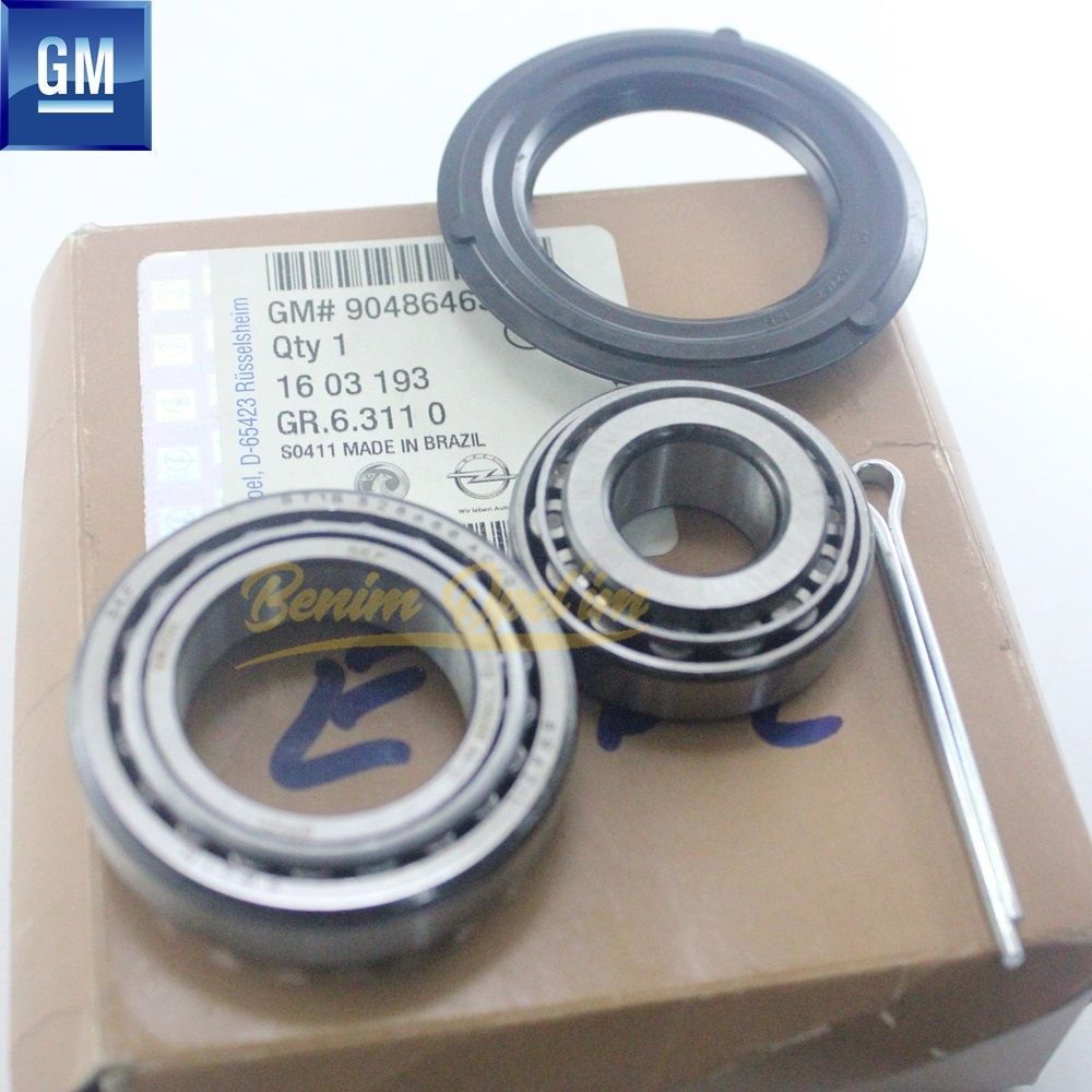 Product Code : 1603193 - Rear Wheel Bearing Kit Set Opel Corsa B, Tigra A, Vectra A GM Genuine 1603193 - 333011