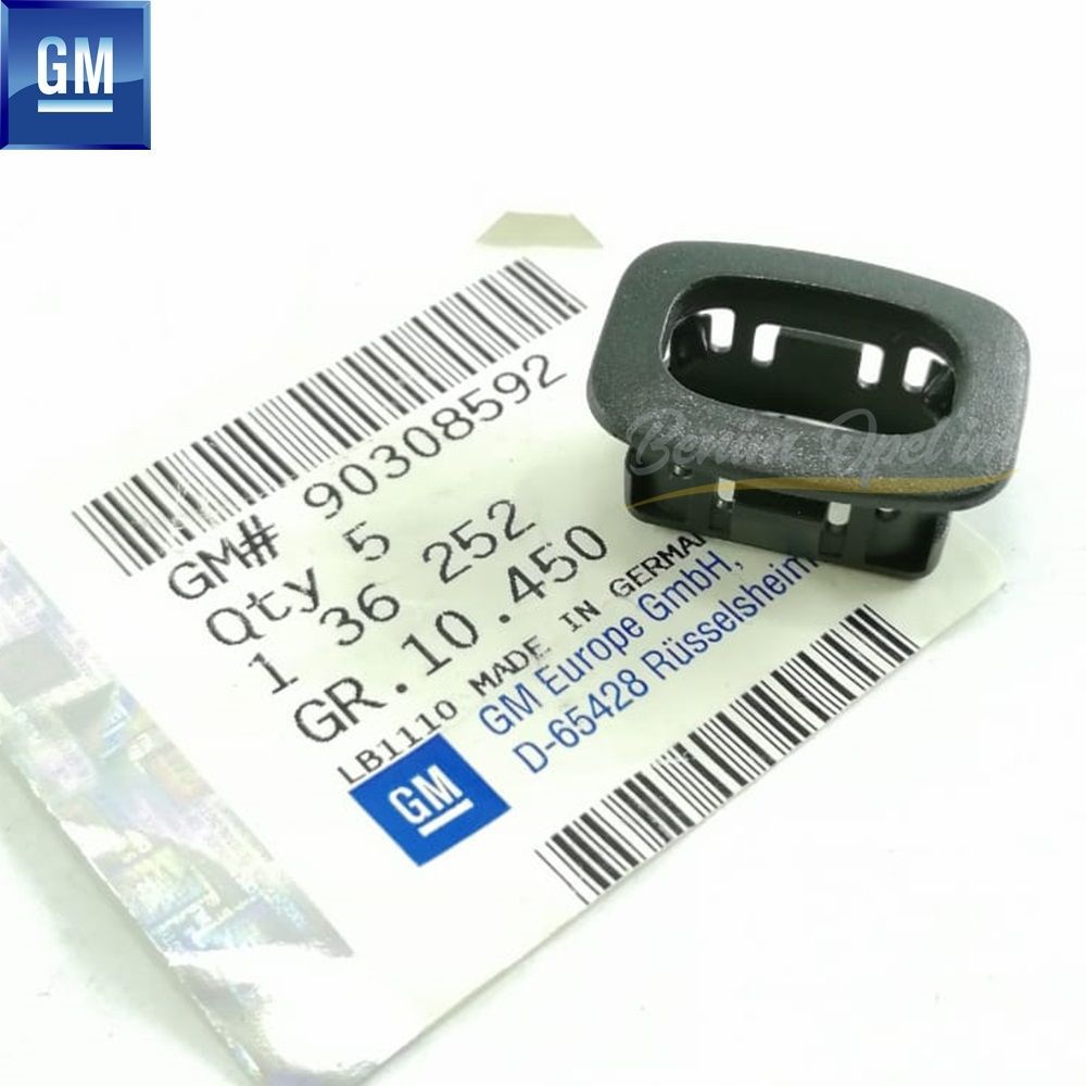 Product Code : 136252 - Opel Vectra A, Astra F Door Lock Button Frame Black GM Genuine 136252 - 90308592