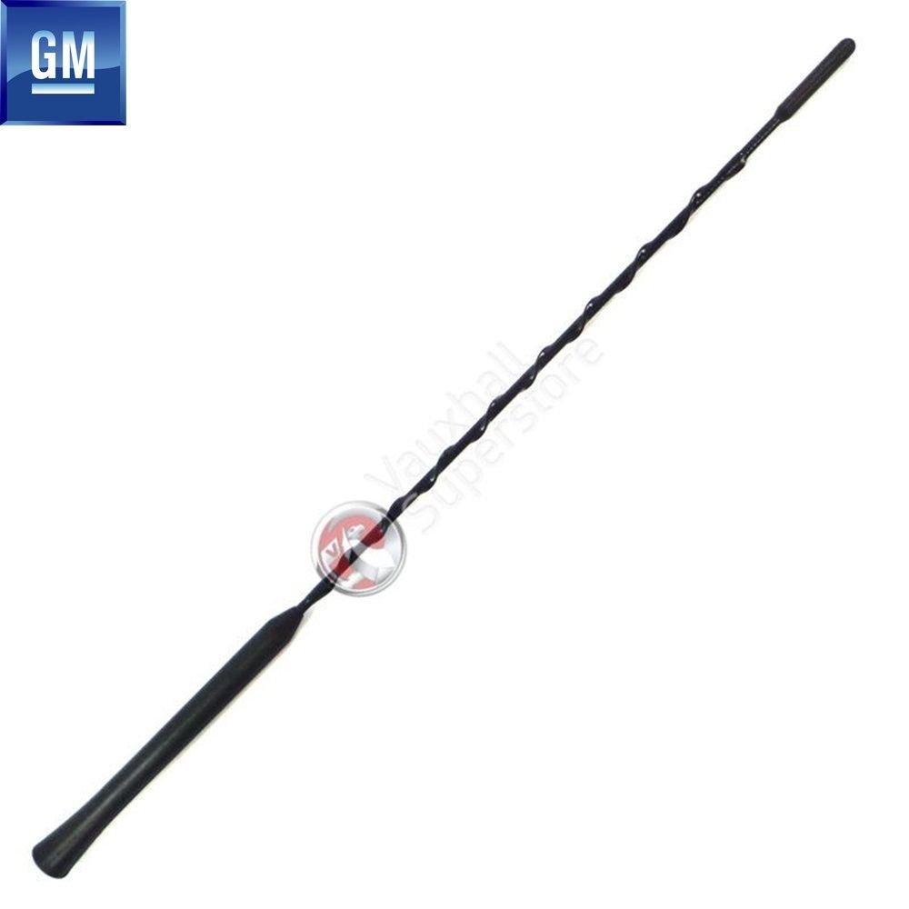 Roof Antenna Rod M6 Threaded 28Cm Thick Pass Opel Antara, Astra H, Meriva A B, Omega B, Tigra B, Vectra B C, Vivaro A, Zafira B, Renault Master GM Original 1788884 - 93162345