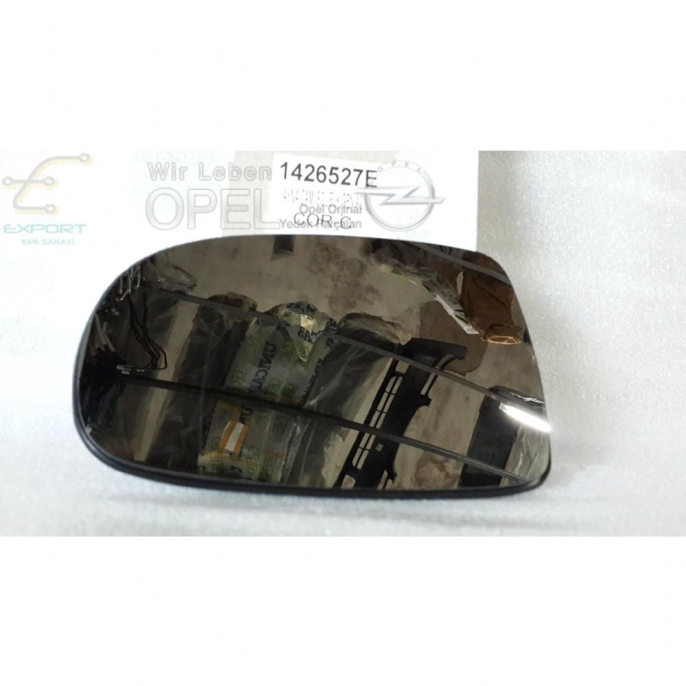 Product Code : 1426527E - Opel Corsa C Mirror Glass Left Electric Wide Angle 1st Class Quality 1426527