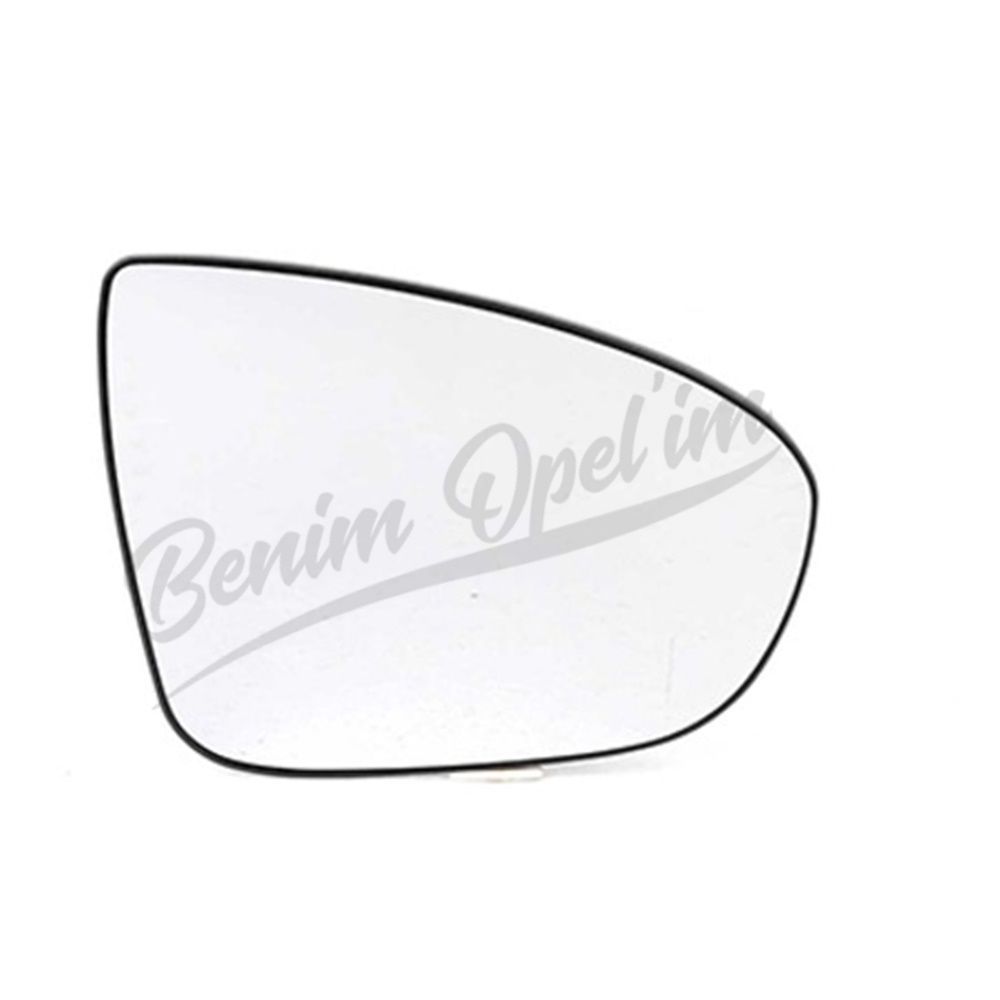 Product Code : 1428487E - Opel Meriva B Right Outside Rear View Mirror Glass Electric 1st Class Quality 1428487