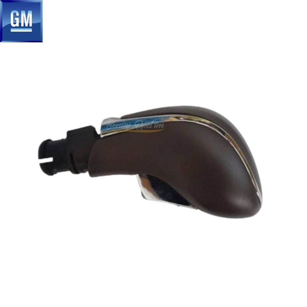 Product Code : 784146 - Opel Insignia A, Astra J Automatic Gear Knob Brown Leather GM Genuine 784146 - 13252051