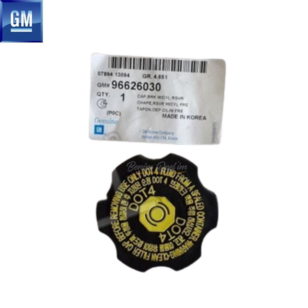 Product Code : 96626030 - Chevrolet Captiva, Opel Antara Brake Hydraulic Oil Tank Cap 2011-2015 GM Original 96626030 - 4808849