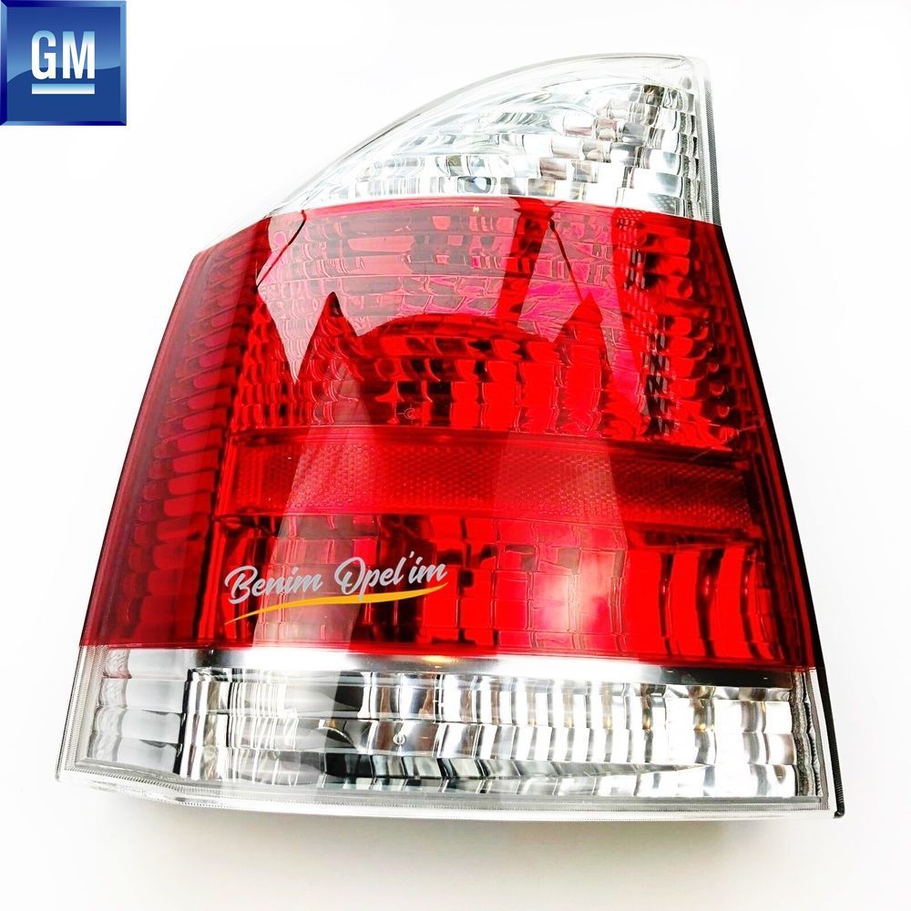 Opel Vectra C Left Rear Taillight White GM Original 1222698 - 93175445