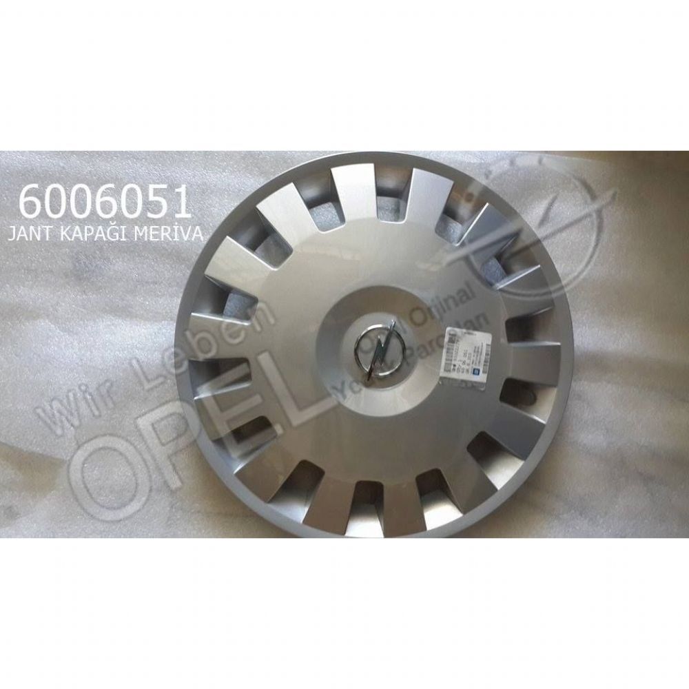 Opel Meriva A, Meriva B Wheel Cover (1 Piece Price) GM Original 93322279