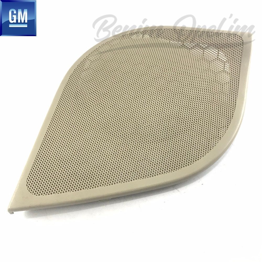 Product Code : 2237103 - Opel Vectra B Right Rear Door Speaker Cover Beige GM Genuine 2237103 - 90363438