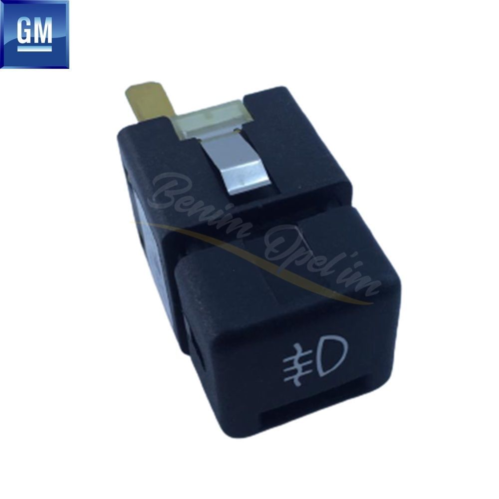 Product Code : 1712853 - Rear Fog Light Switch Black Opel Astra F, Calibra, Corsa B, Frontera A, Vectra A GM Genuine 1712853 - 90228201