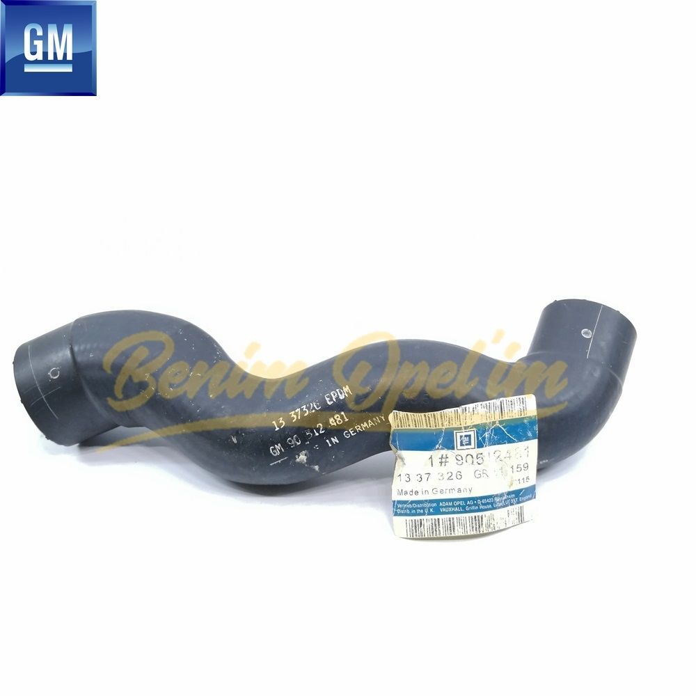 Opel Vectra B Radiator Upper Inlet Hose 1.8/2.0/2.2 GM Original 1337329 - 90512484