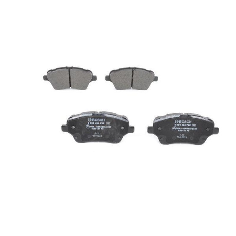 Ürün Kodu : 0986494792 - ÖN FREN BALATASI FORD COURIER 14-- B-MAX 12-- FIESTA 13--