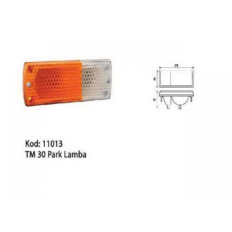 SİNYAL LAMBA ÖN TM-30 MF 240