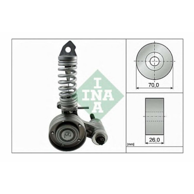Opel Corsa D 1.2 1.4 V Kayış Gergi Kütüğü İna Marka