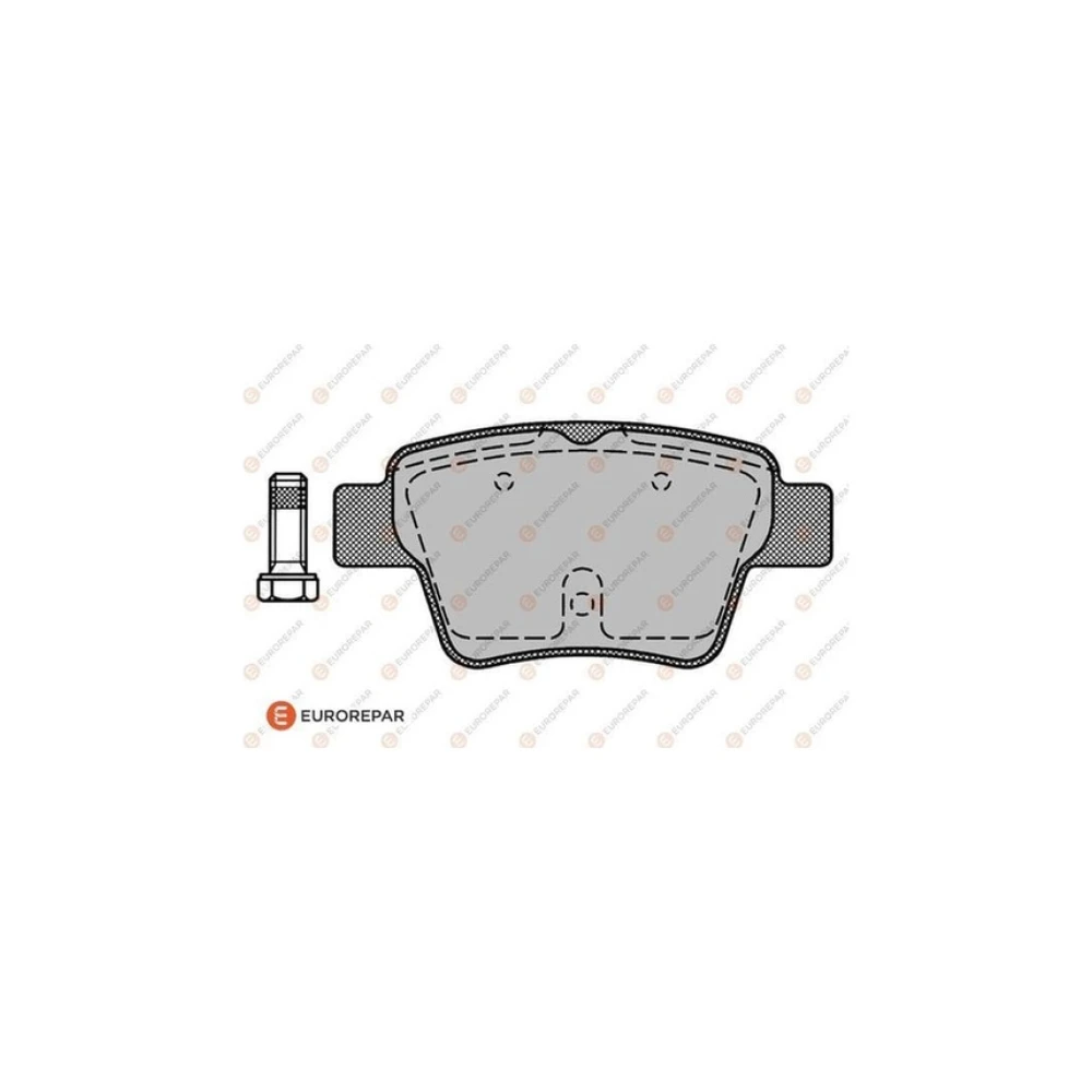 ARKA FREN BALATASI C4, 207, 307 - (95MM)