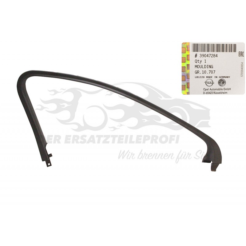 Ürün Kodu : 39047284 - OPEL ASTRA K SOL ÖN KAPI FİTİLİ ÇERÇEVESİ BAGALİTİ