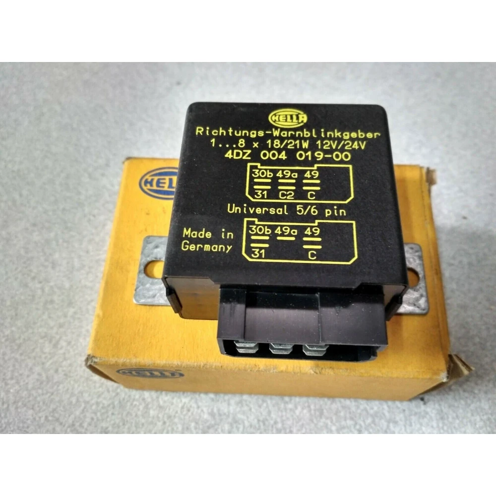 Elektronik Flaşör 12v 24v 6uçlu Hella | Hella 4dz004019001