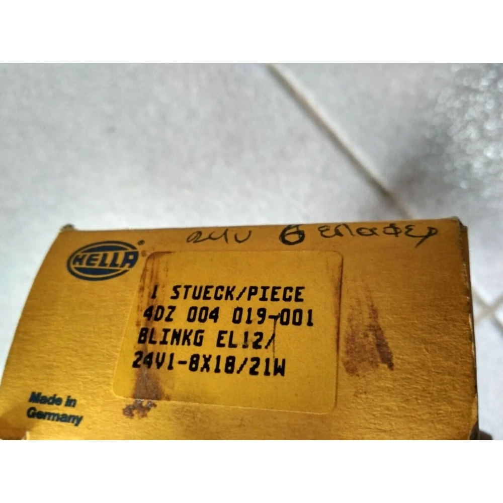 Elektronik Flaşör 12v 24v 6uçlu Hella | Hella 4dz004019001
