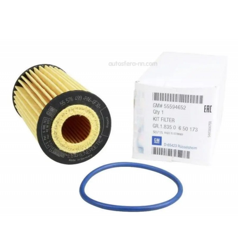 Ürün Kodu : 55594652 - Opel Astra J Yağ Filtresi Gm - 55594652