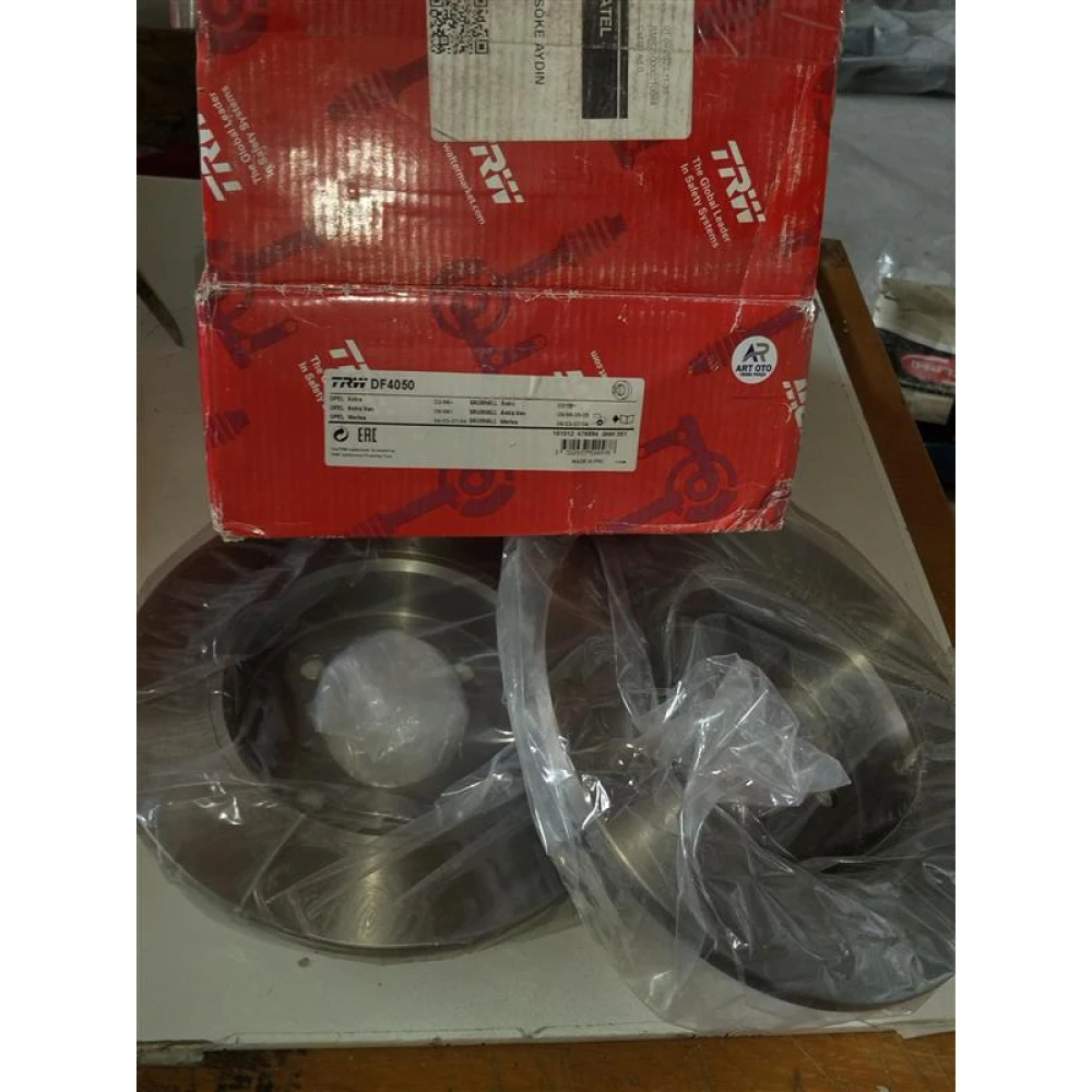 ARKA FREN DİSKİ ASTRA G-H, MERİVA A, ZAFİRA A - (4 Bijon / Takım / 240MM / TRW Marka)