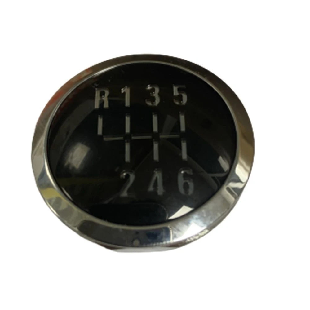 93182189 Orijinal | Opel Astra H Uyumlu 6 İleri Manuel Vites Topuzu Üst Kapağı Krom Çerçeveli Siyah 37.0mm