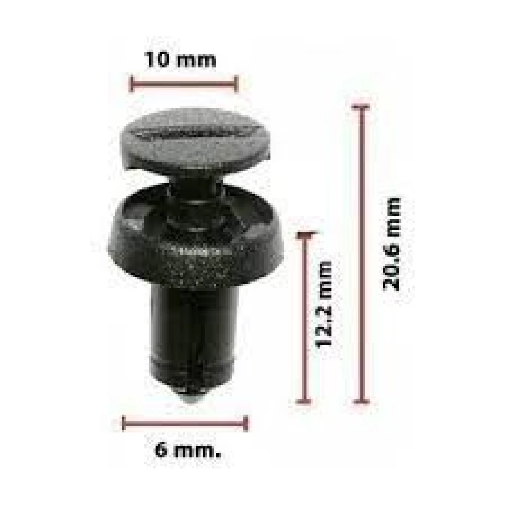 Davlumbaz Klipsi Dacia, Fiat, Renault Uyumlu - 850086