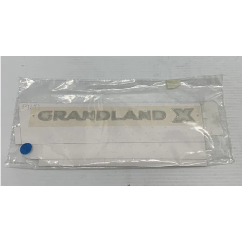 Opel Grandland X Uyumlu Arka Yazı Amblemi 95526471
