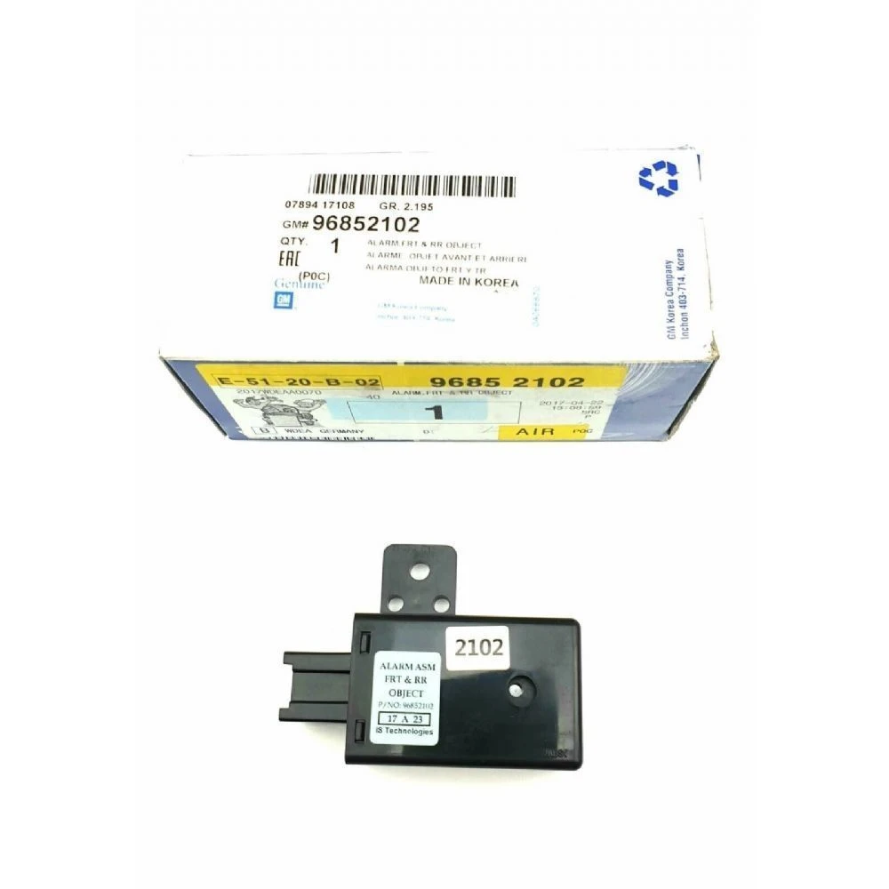 96852102 Orijinal | Chevrolet Captiva C100 Opel Antara Uyumlu Ses İkaz Kontrol Ünitesi