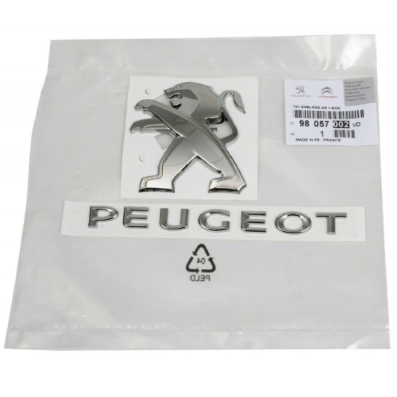 PEUGEOT 308 KAPUT ASLAN AMBLEMİ