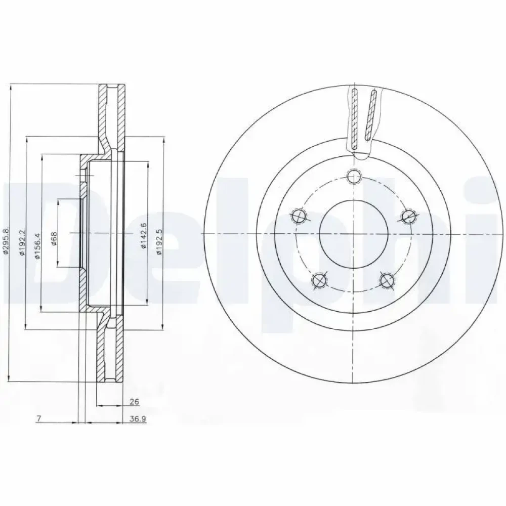 Nissan Qashqai Ön Havalandırmalı Fren Diski Kaplamalı Set 40206-JD00A