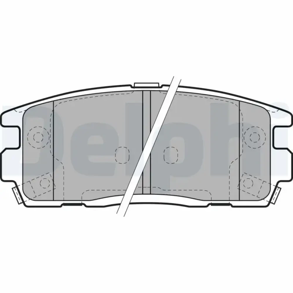Chevrolet Captiva Arka Fren Balatası 1605123