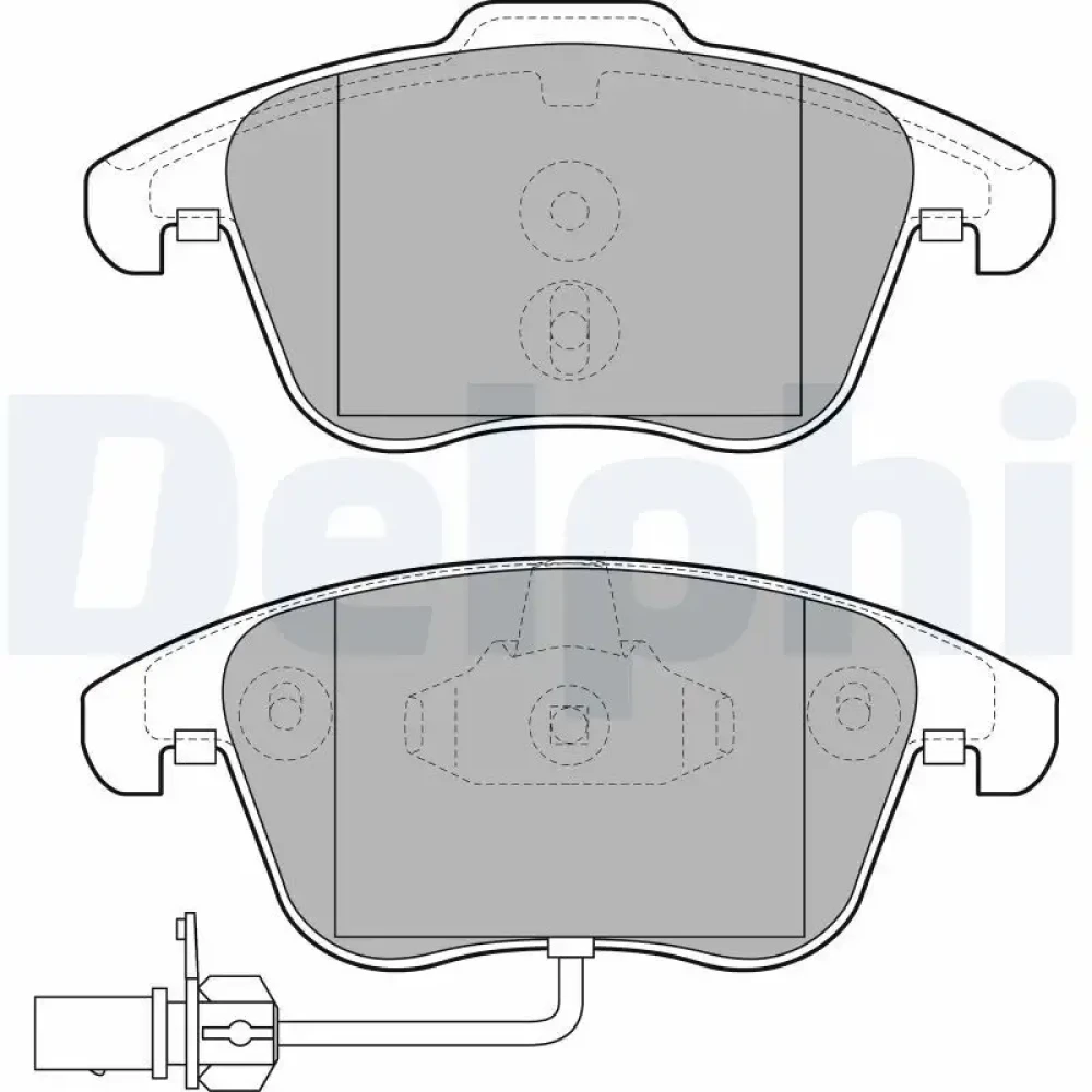 Audi A4 Ön Fren Balatası Fişli 8K0698151F