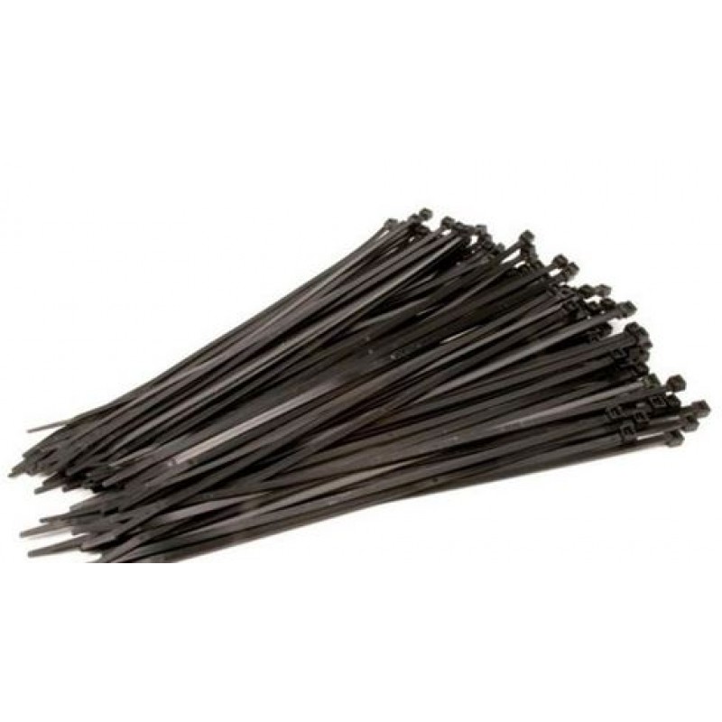 KABLO KEMERİ (BAĞI) 8×750 SİYAH (1 PK=100 ADET)