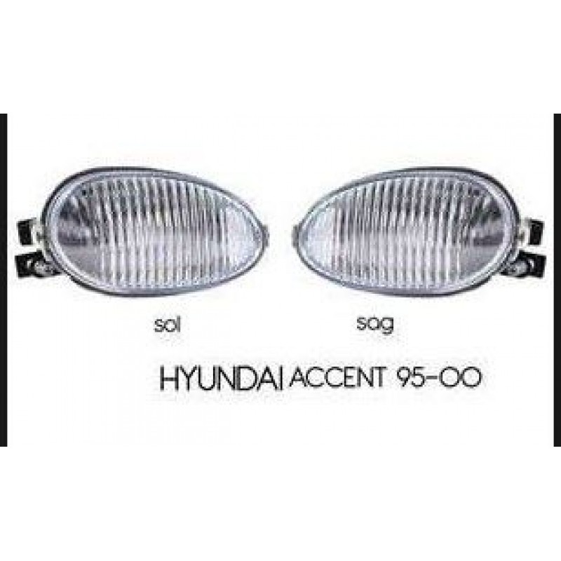 Ürün Kodu : FRSN-102701 - SİS LAMBASI BEYAZ HYUNDAI ACCENT (TAKIM) H3 AMPULE GORE