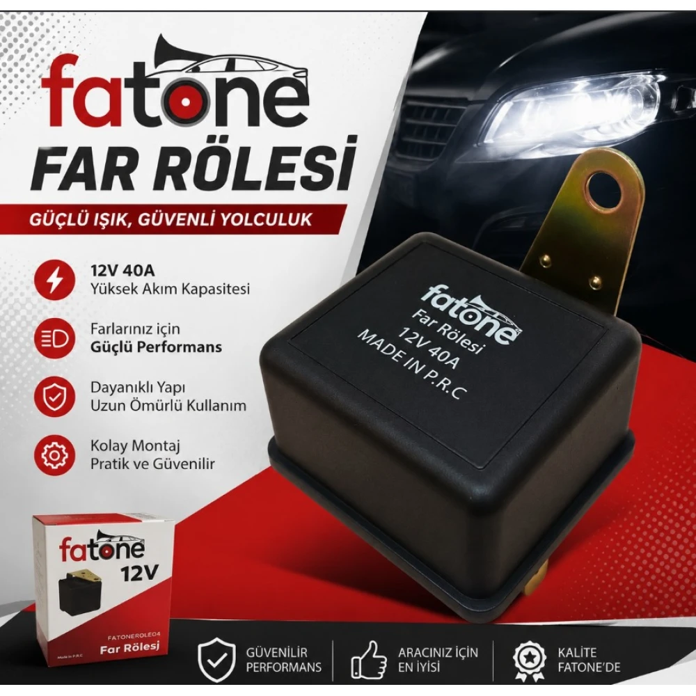 Far Rölesi 12 V - Fatone