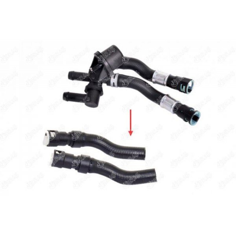 KALORİFER HORTUMU PLASTİK BORU HARİÇ KLİMA SİSTEMİNE SAHİP OLAN ARAÇLARDA KULLANILMIŞTIR. FORD TRANS