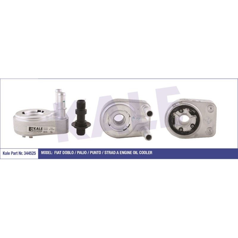 Ürün Kodu : KL344525 - YAĞ SOĞUTUCU FIAT DOBLO/PALIO/PUNTO/STRAD A AL / PL / BRZ