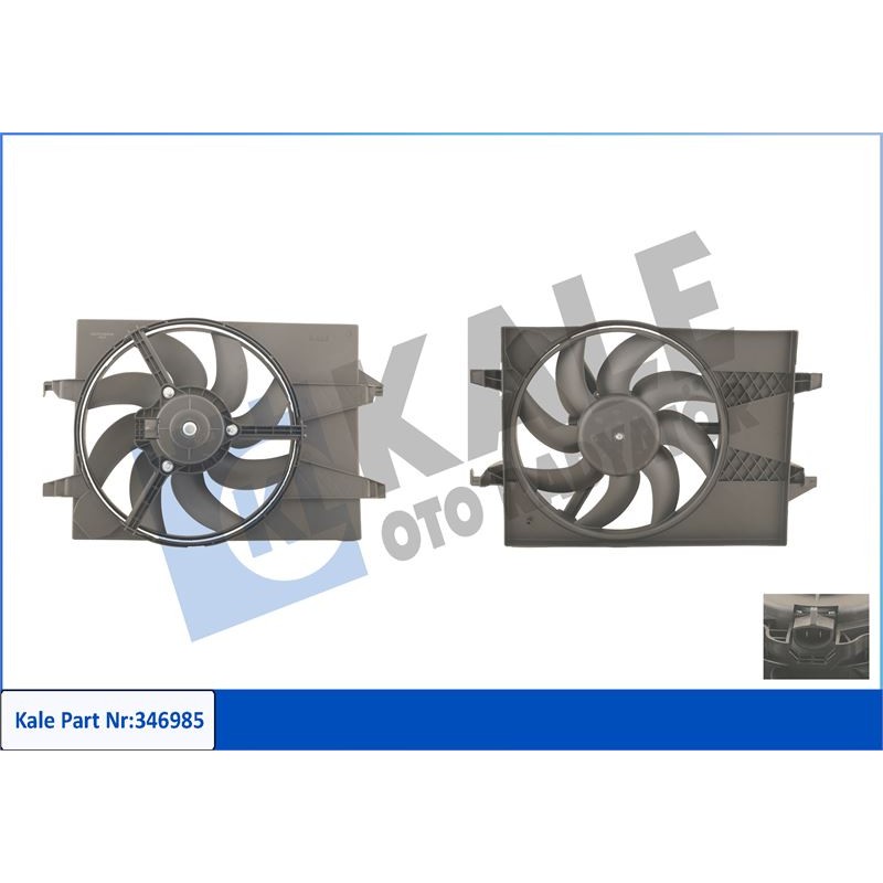 Ürün Kodu : KL346985 - FAN MOTORU DAVLUMBAZLI FORD FIESTA V/FUSION - MAZDA 2/MAZDA 3