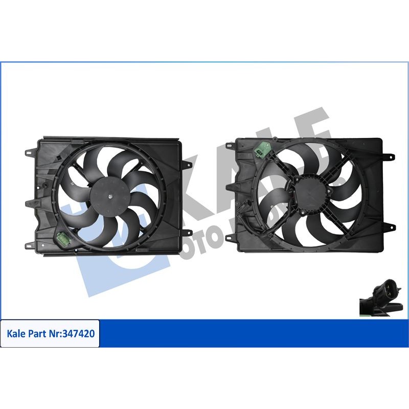 Ürün Kodu : KL347420 - FAN MOTORU DAVLUMBAZLI FIAT  EGEA 1.4