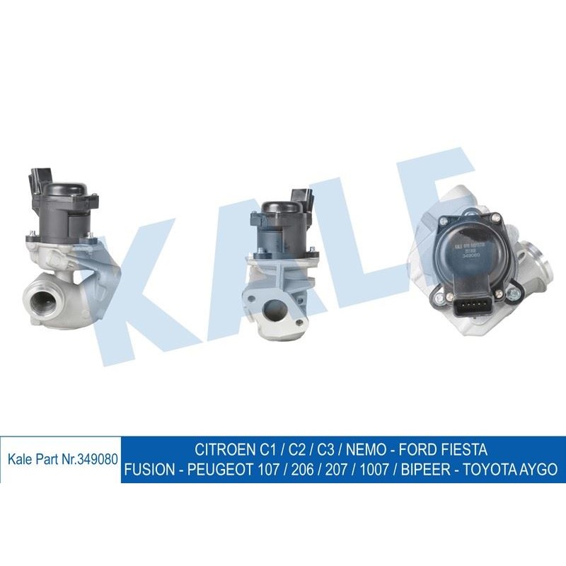 EGR VALFI PEUGEOT 206-P207-BIPPER-C1-C2-C3 1.4 HDI 8V DV4 (EURO4)