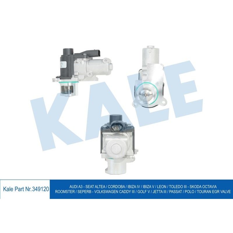 Ürün Kodu : KL349120 - EGR VALFI VW CADDY-GOLF-PASSAT-TOURAN-A3-FABIA 1,9/2,0 BLS BSU BMM BMP BMS 04/08