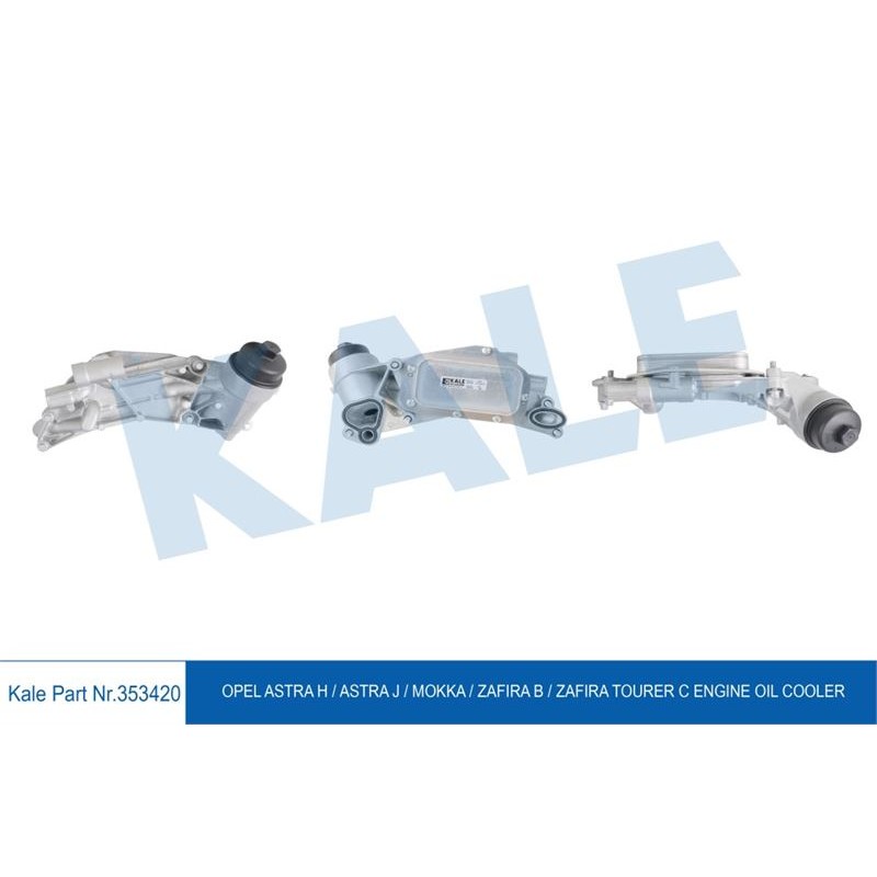 Ürün Kodu : KL353420 - YAĞ SOĞUTUCU KOMPLE OPEL ASTRA H, ASTRA J, MOKKA, ZAFIRA B, ZAFIRA TOURER C (084 Z12 Z14 XEP MOTOR)