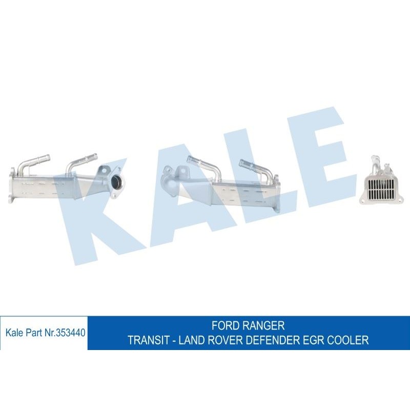 EGR SOĞUTUCU FORD RANGER / TRANSIT - LAND ROVER DEFENDER EGR SOĞUTUCU