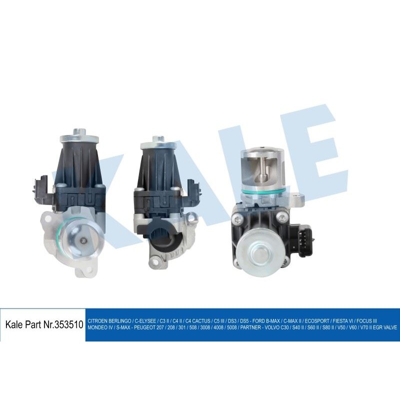 EGR VALFİ CITROEN BERLINGO C-ELYSEE DS3 DS5 - FORD C-MAX II FIESTA VI FOCUS III MONDEO IV S-MAX - PE